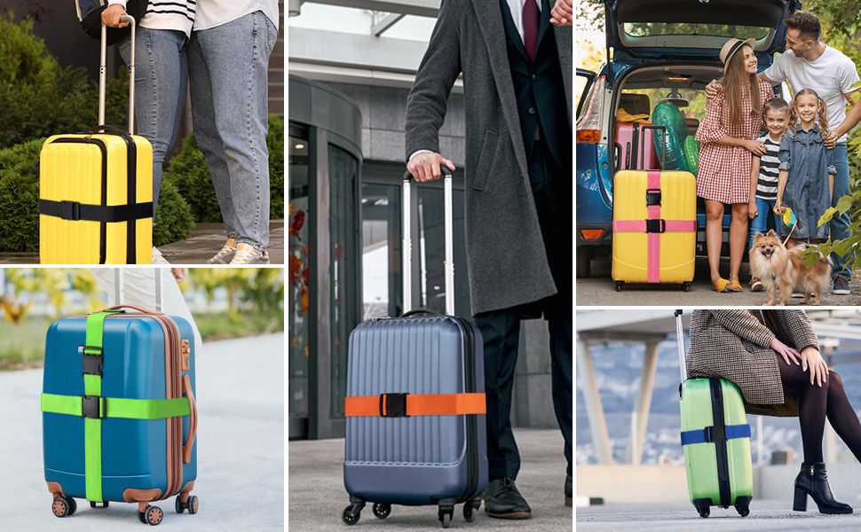 Luggage Straps for Suitcases