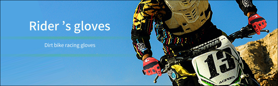 Motocross gloves
