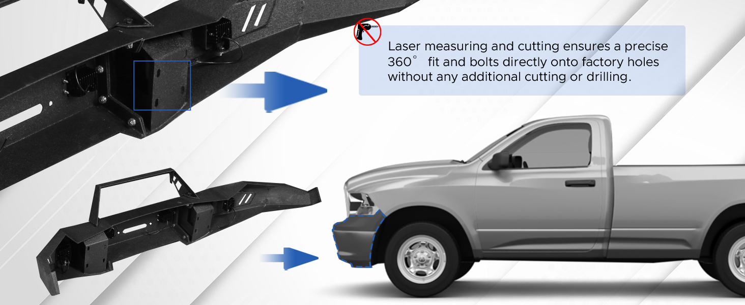 offroad front bumpers for ram 1500 14