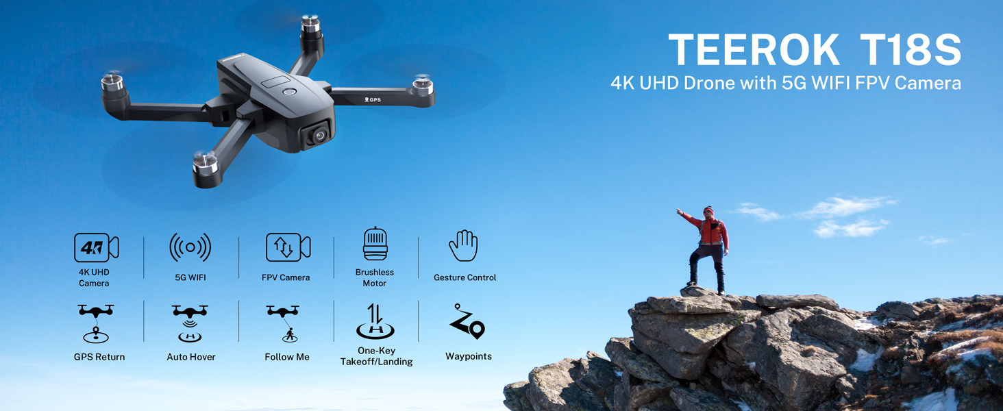 T18S GPS Drone