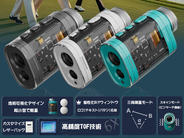 Amazon.co.jp: FastDeer ゴルフ 距離計 C2 超小型軽量 高精度