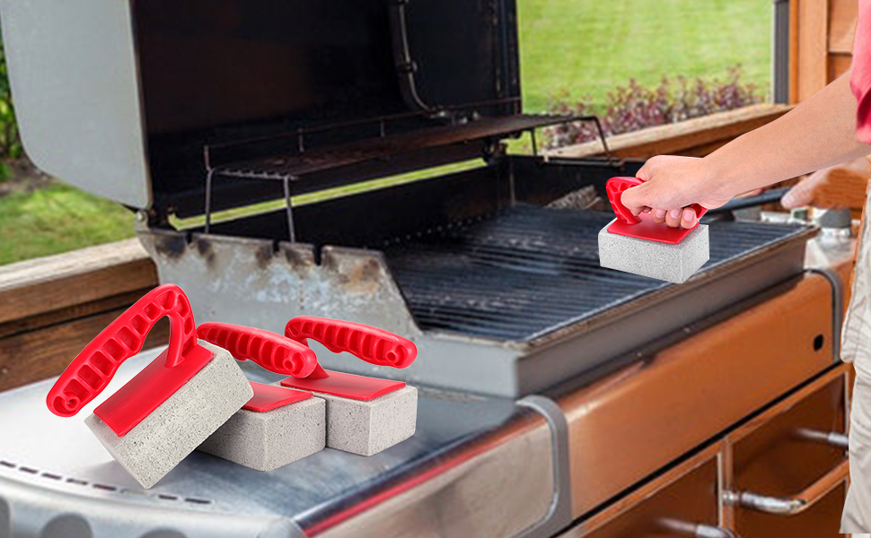 LYIGEOL Grill Griddle Cleaning Brick Block, BBQ Grill