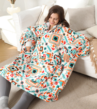 hooded blanket adult