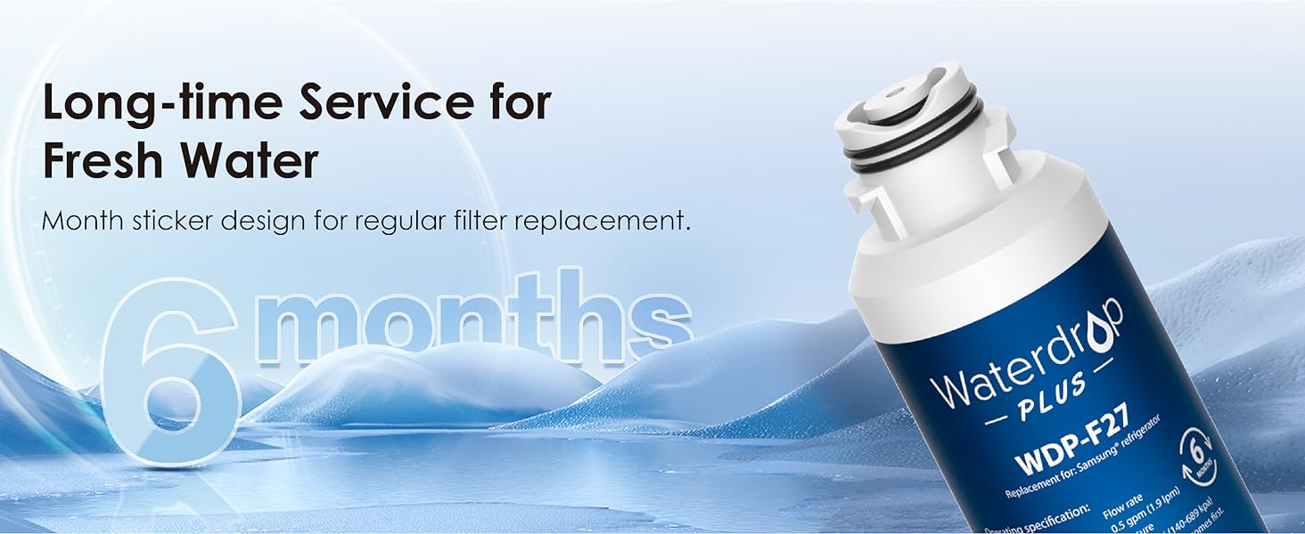 Waterdrop Plus DA2900020B 𝐍𝐒𝐅 𝟒𝟎𝟏&𝟓𝟑&𝟒𝟐 𝐂𝐞𝐫𝐭𝐢𝐟𝐢𝐞𝐝