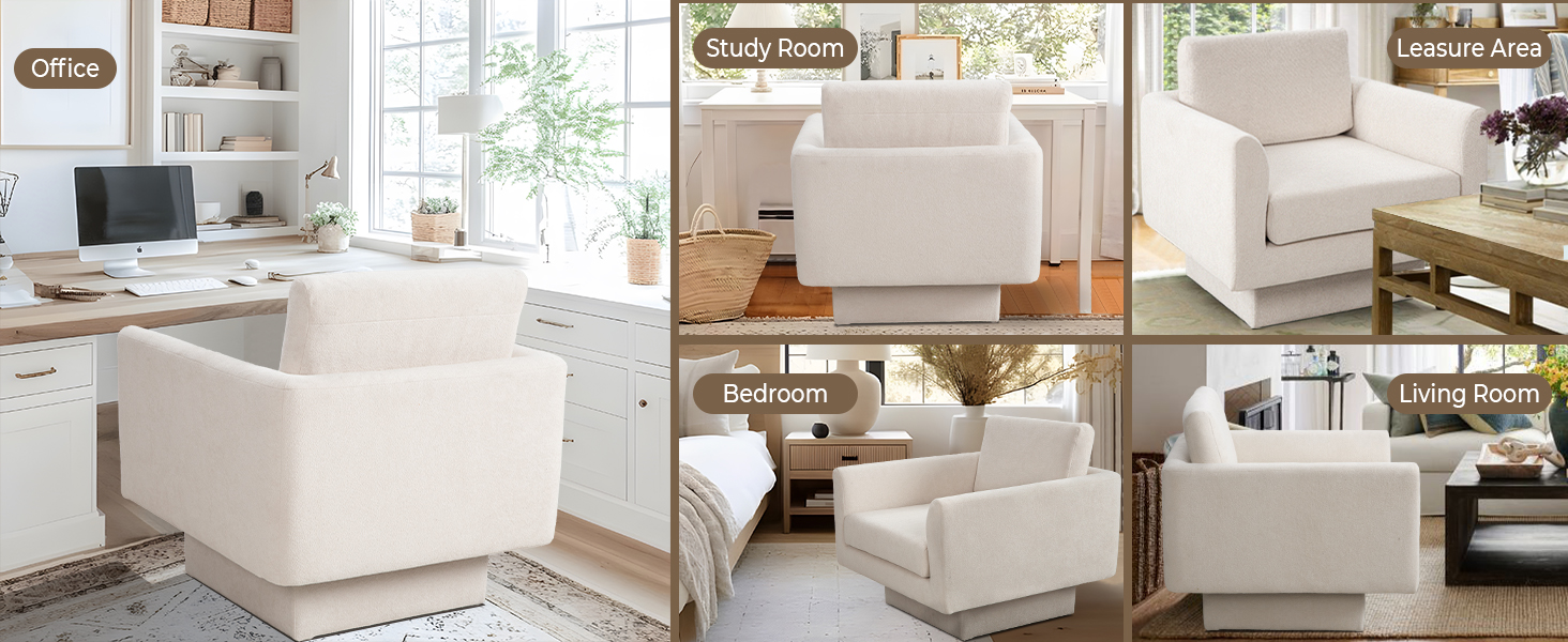 Fashionable and Versatile Indoor Swivel Chair