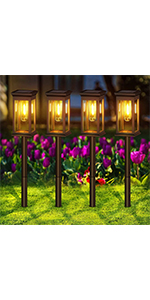 Solar pathway lights outdoor