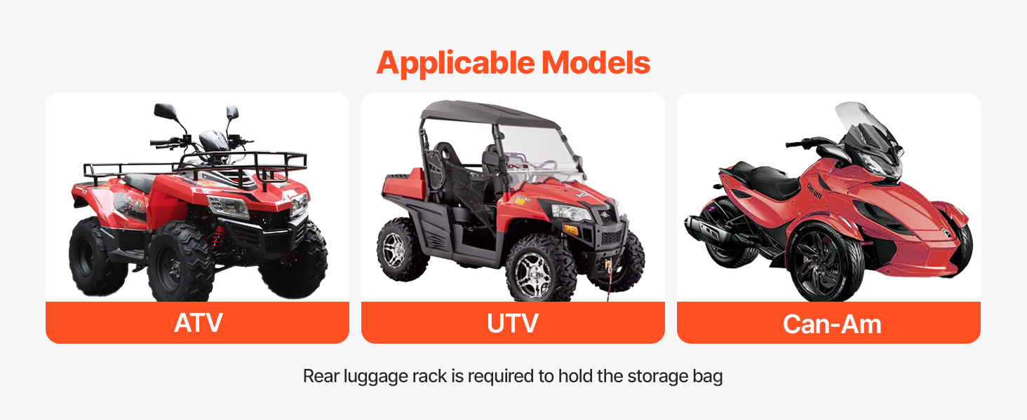atv gear storage box