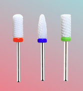 CERAMIC NAIL DRILL BITS