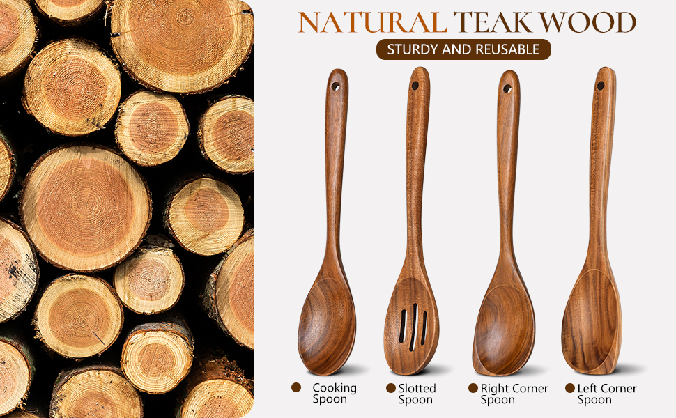 Wooden Spoons for Cooking