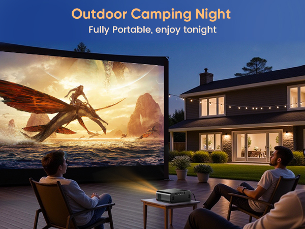 outdoor projector