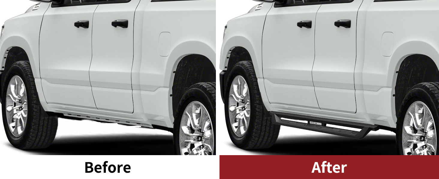 YITAMOTOR Running Boards Compatible with 20192025 Dodge