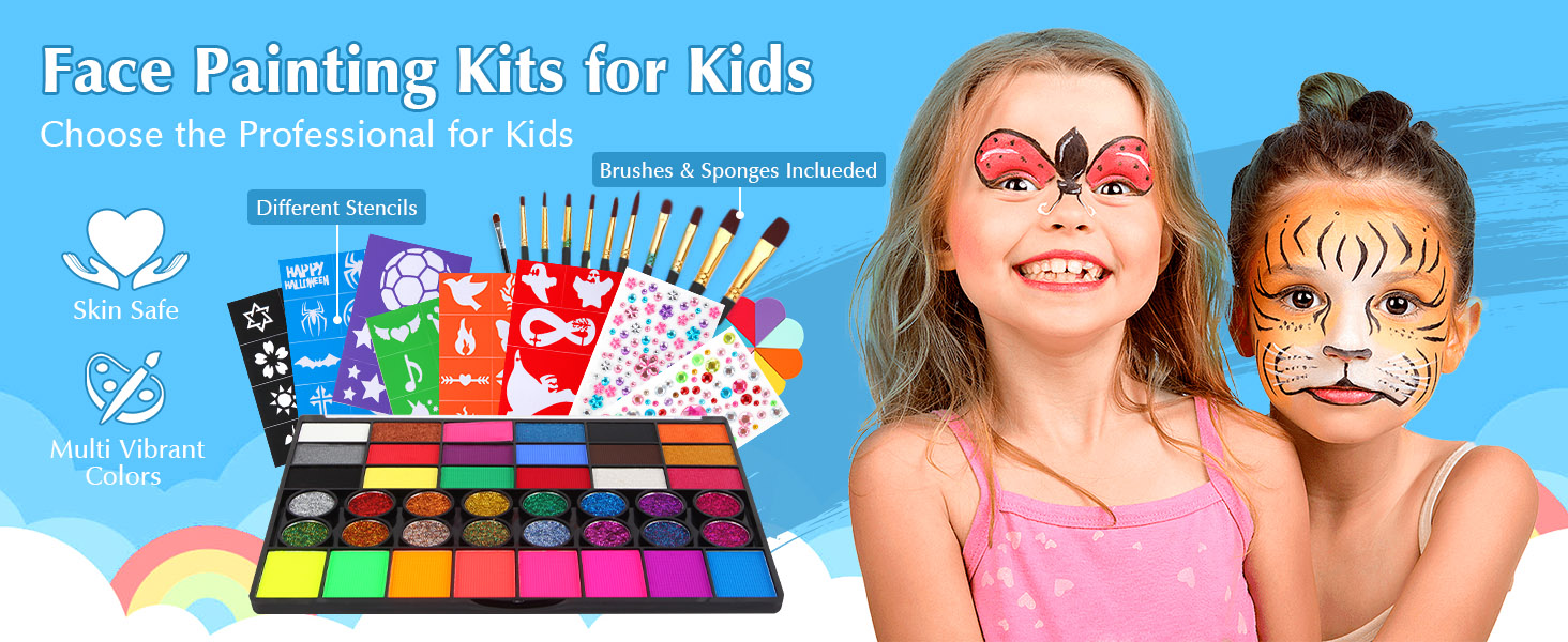 face paiting kits
