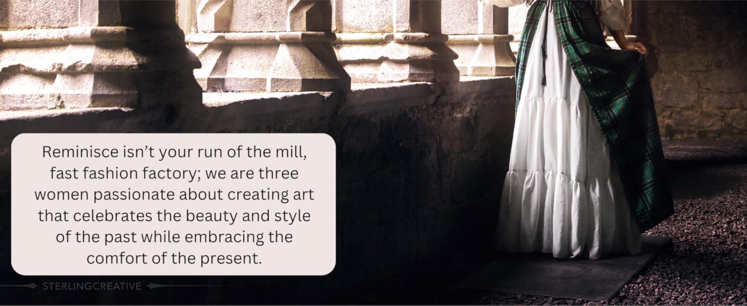 Renaissance reminisce costume faire women's chemise irish over dress plus sized corset fairy wench