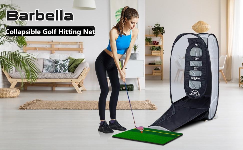 Collapsible Portable Golf Hitting Net