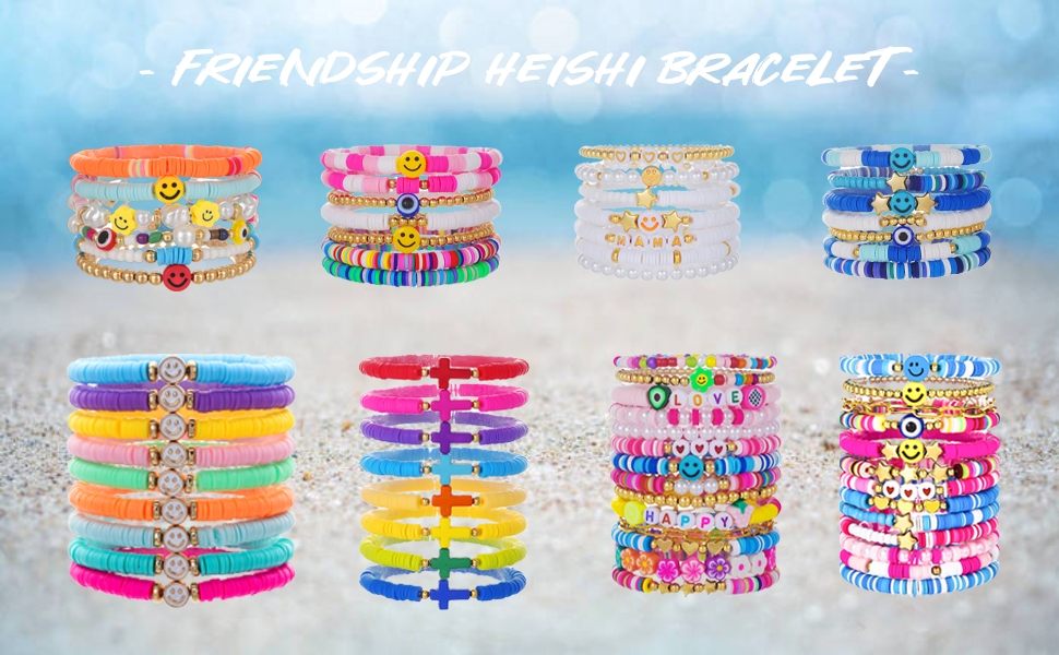 beaded stretch bracelet