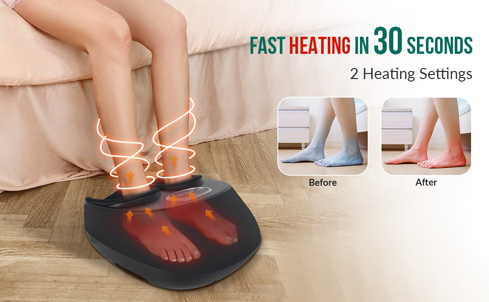Snailax Foot Massager with Shiatsu