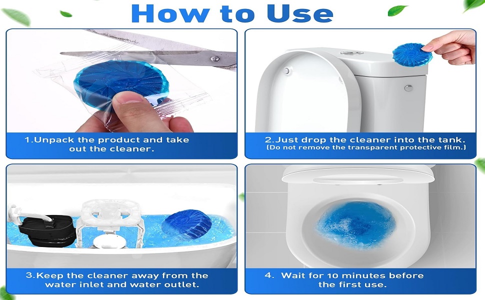 Automatic Toilet Bowl Cleaner Tablets