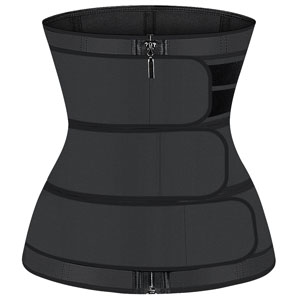 100% latex waist trainer rubber corset waist trainer fajas para mujer 