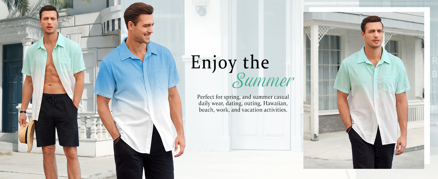 mens shirts short sleeve