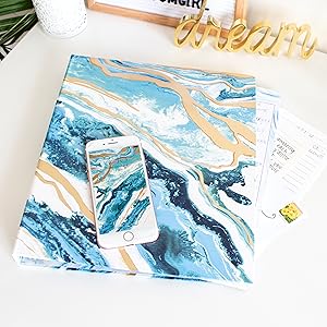 bloom daily planners Geode 3 ring binder