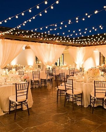 garden lights mains powered outdoor string lights festoon lights