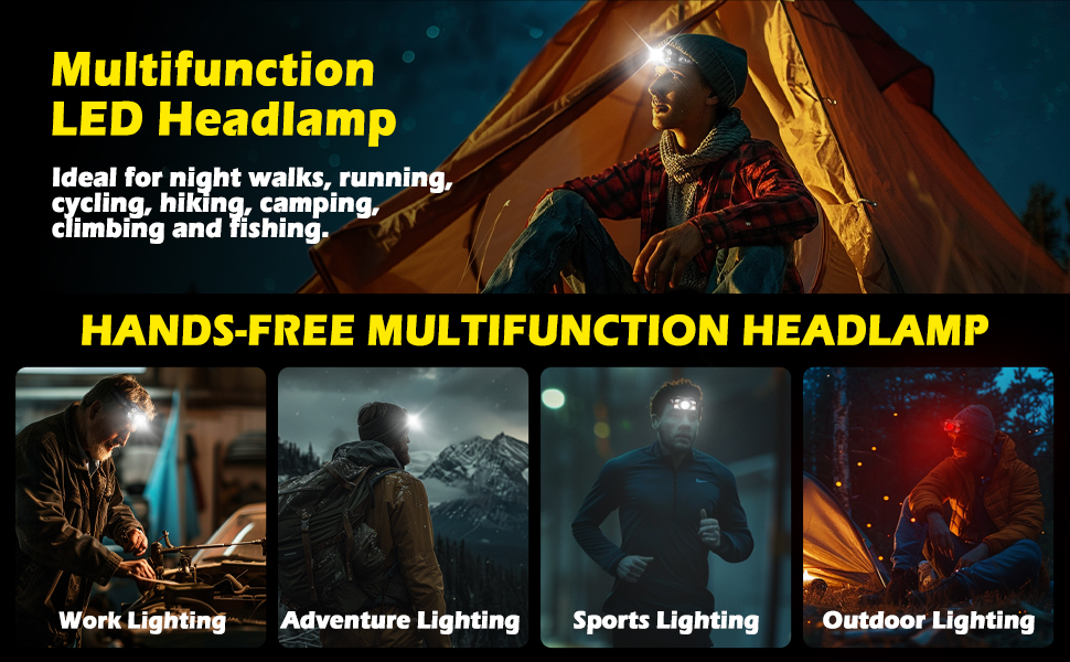 Headlamp Flashlight