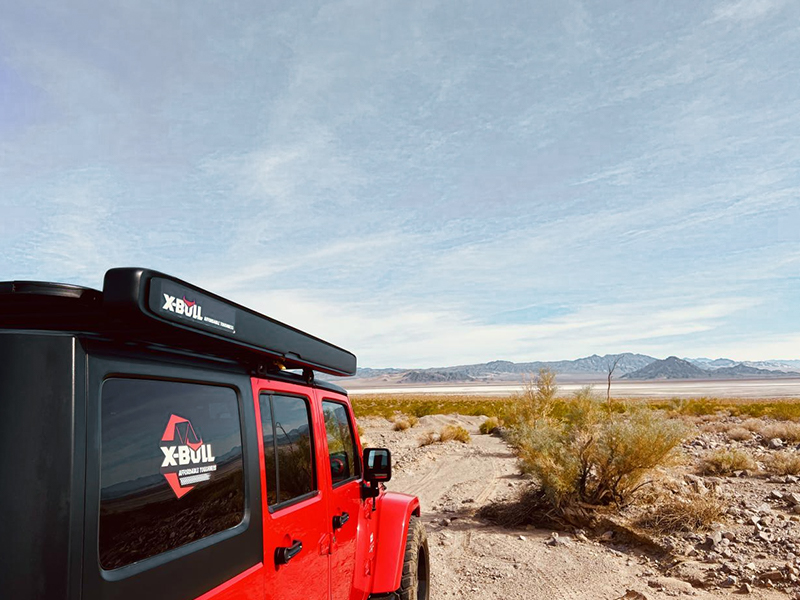 XBULL New Recovery Traction Tracks Sand Mud Snow Track Tire Ladder 4WD (Black,3gen