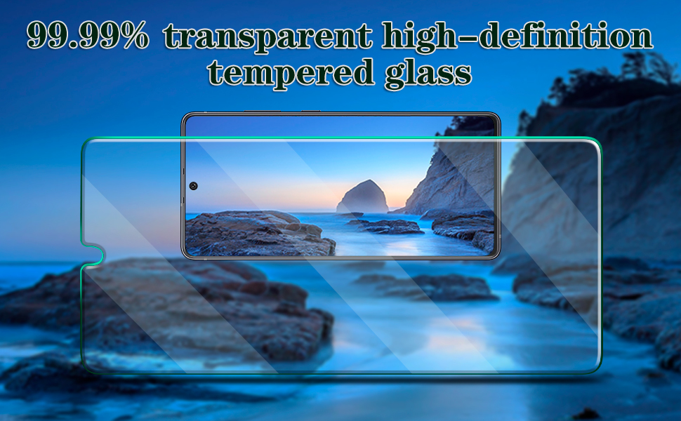 KAREEN [2 Pack] Screen Protector for Samsung Galaxy A71, A71 5G, A71 5G UW Tempered