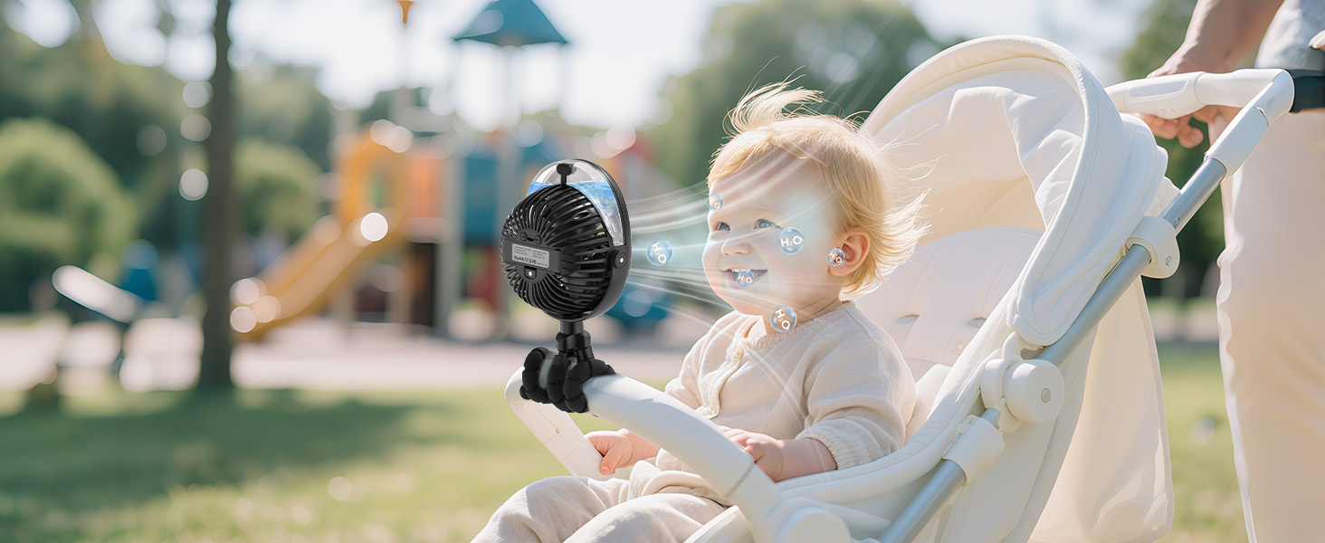 baby stroller fan