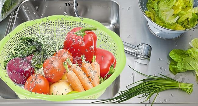 plastic colander strainer