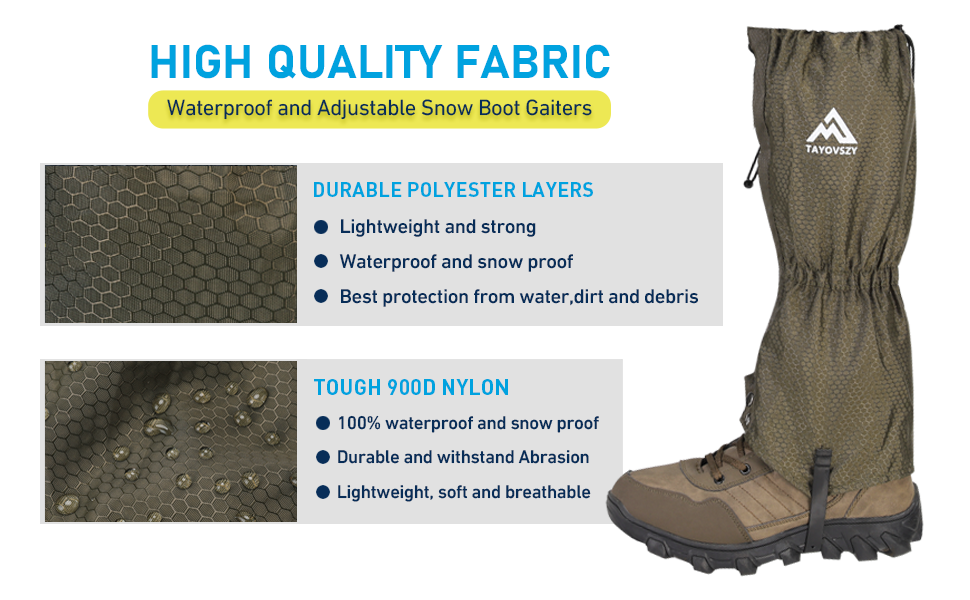 boot gaiters