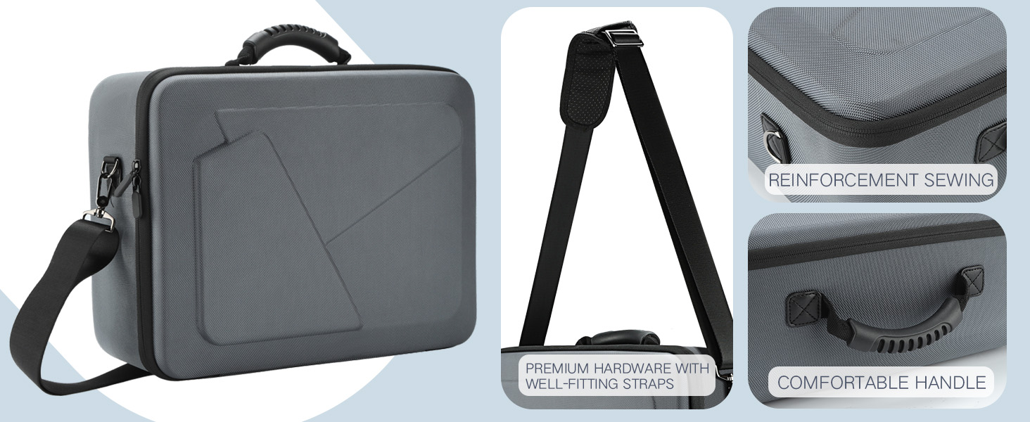 Gelozid Hard Shell Carrying Case for PS5