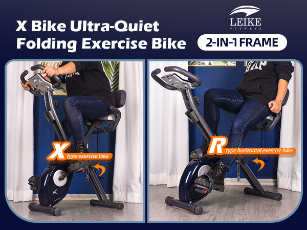 leikefitness LEIKE X Bike Ultra-Quiet Folding Exercise Bike