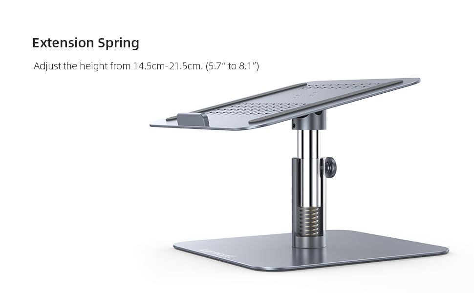Laptop Stand Adjustable, Lamicall Notebook Holder MultiAngle Height