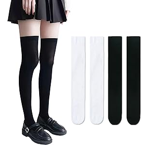 【Jane Marple】✨️未使用タグ付き✨️ニーハイソックス　3足セット 4足セット レースハイソックス レディース キッズ 靴下