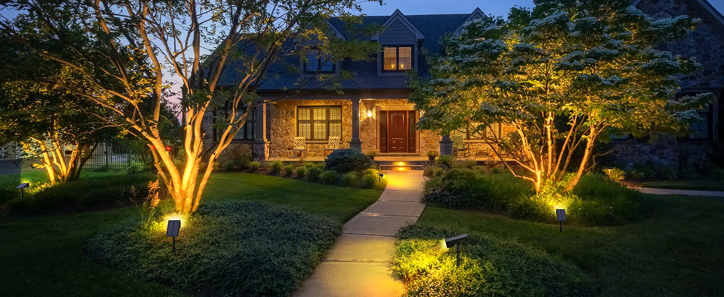 solar landscape lights outdoor