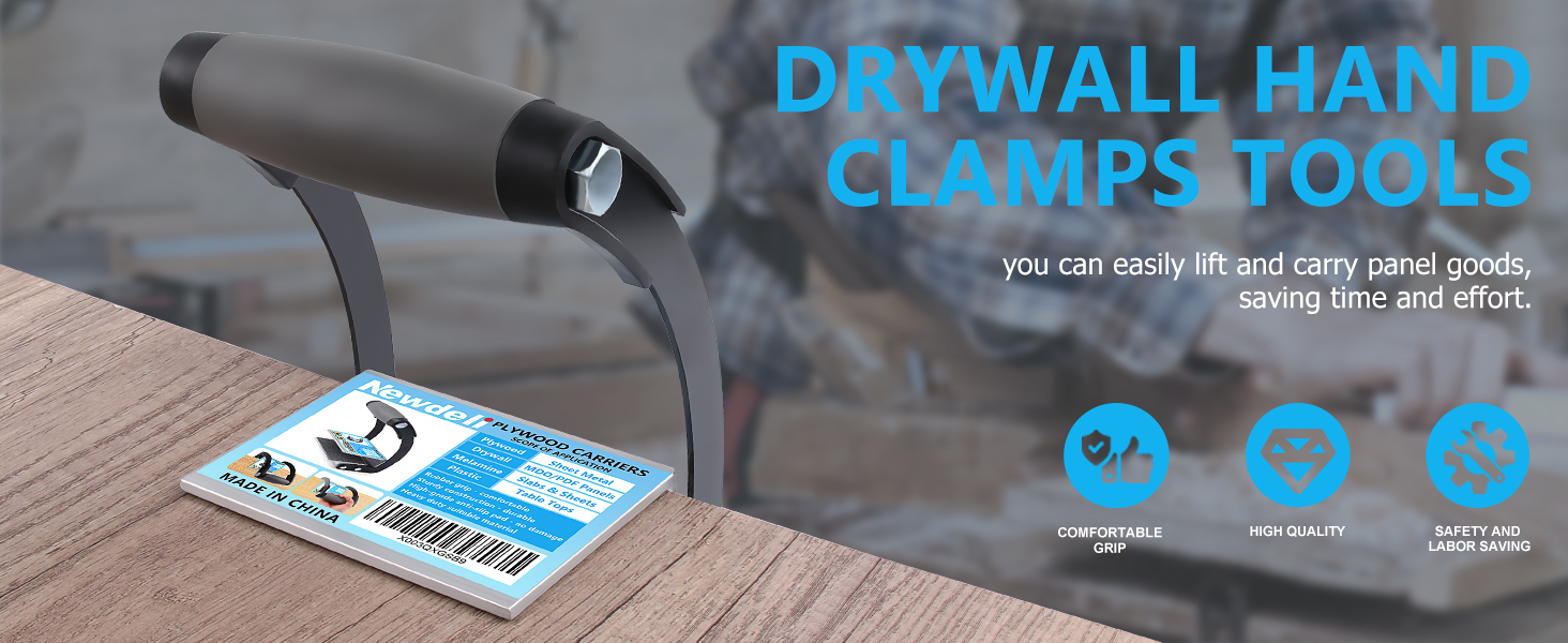 Newdeli Plywood Carrier, Panel Carrier, Drywall Carrying Tool Plywood