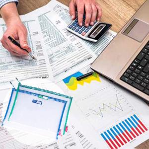 big file folder for filing office important document lawyer portfolio business project presentation