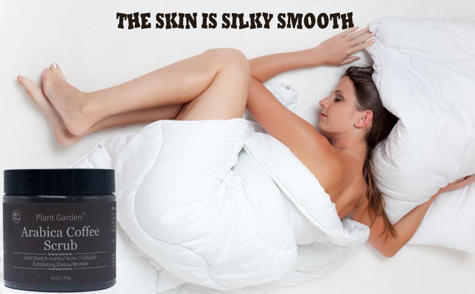 Arabica Coffee Body Scrub, Natural Body Scrubs for Women Exfoliation