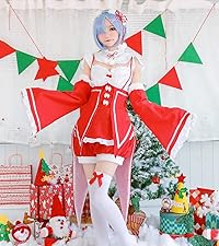 リゼロ コスプレ レムクリスマス　サンタイベント　ハロウィン　衣装　rem レム コスプレ衣装 【Re:ゼロから始める異世界生活】 cosplay