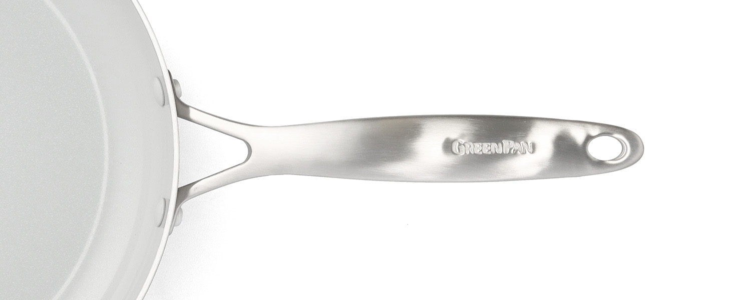 GreenPan, Venice Pro, Healthy Ceramic Nonstick, stainless steel, ergonomic, cookware, oven safe