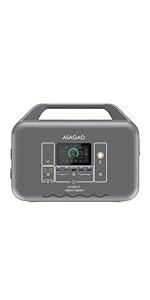 ASAGAO ポータブル電源 AS1000-JP 1000W 1008Wh ASAGAO AS1000-JP ポータブル電源