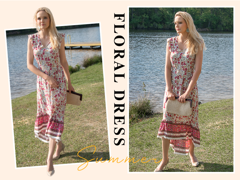 boho maxi dress