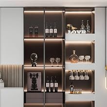 under cabinet lighting,edge lighting, shelving, cabinets, ,kitchen,showcase,furniture