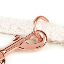 Lace Dog Collar and Leash Set