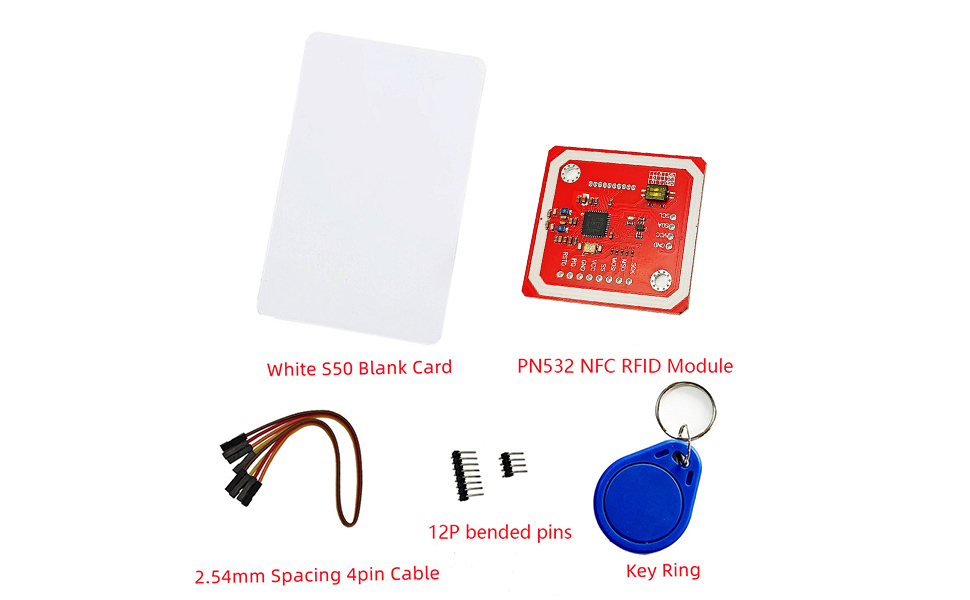 Amazon.com: Haldzemo RFID PN532 NFC NXP Reader Writer Module V3 IC Card ...