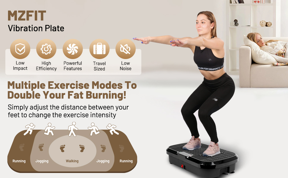 power plate vibration platform waver vibration plate vibration board shake plate exercise machine