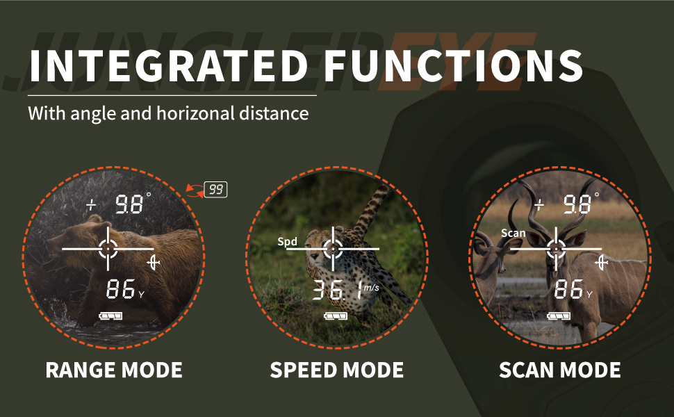 AOFAR HX1100V Rangefinder for Hunting Archery, 1100 yards with Angle