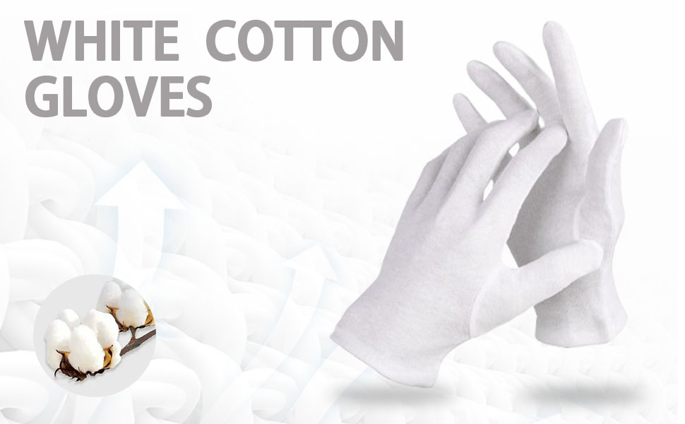 3 Pairs Cotton Moisturizing Gloves