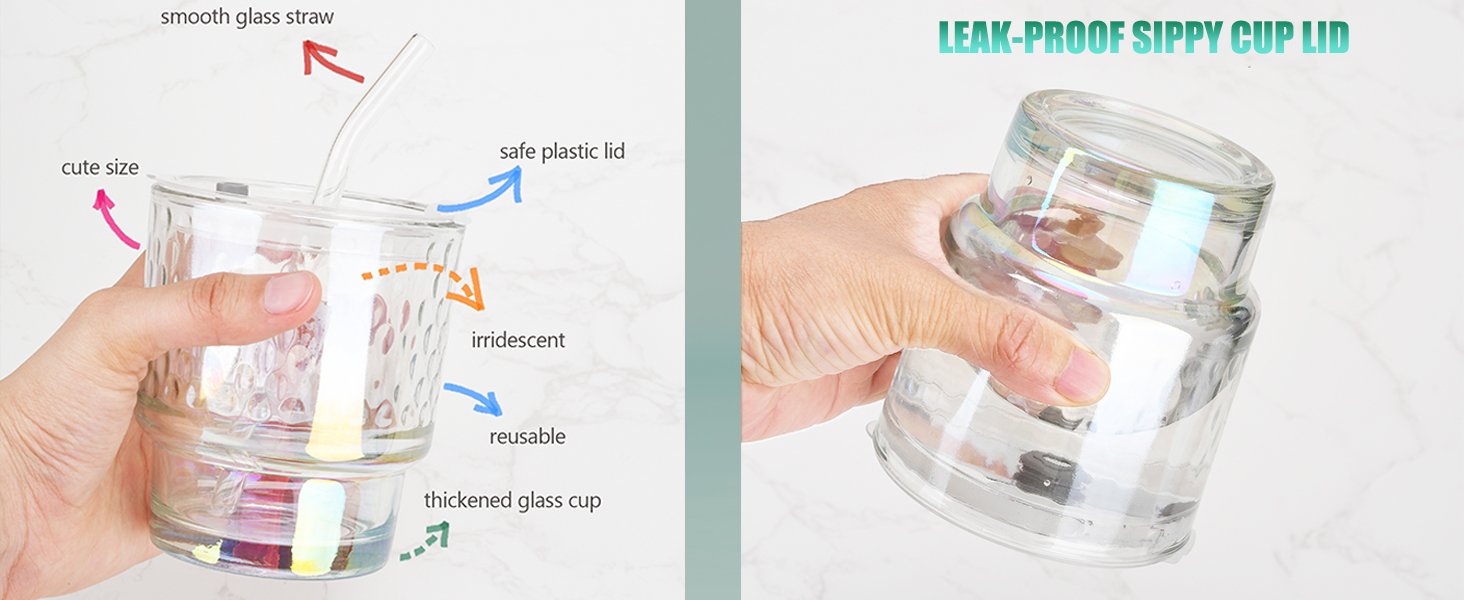 clear reusable cups with lids
